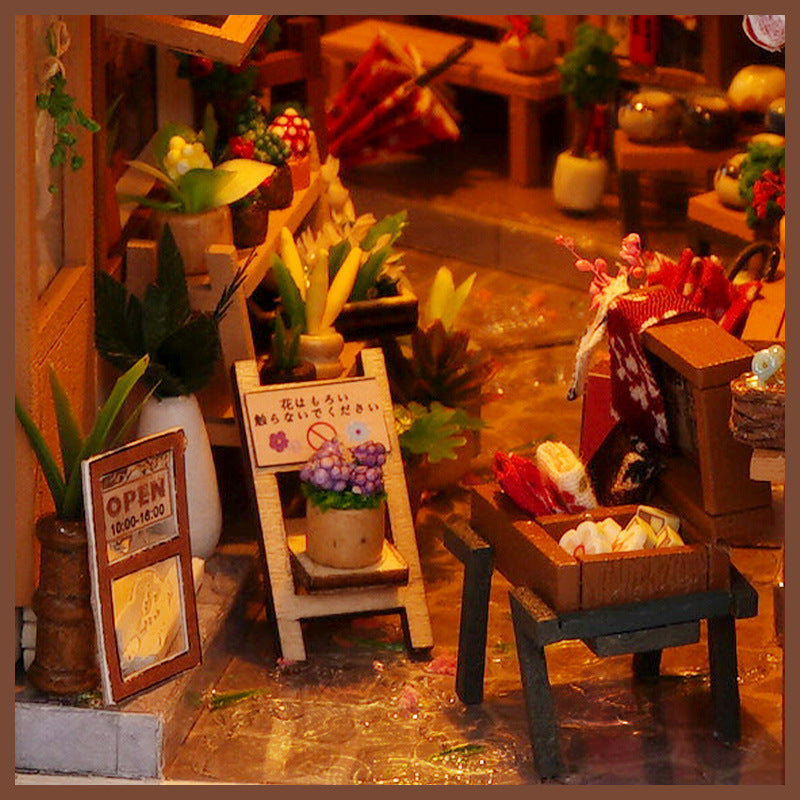 Miniverse Studio™ DIY Book Nook Kit | Rainbow Lane