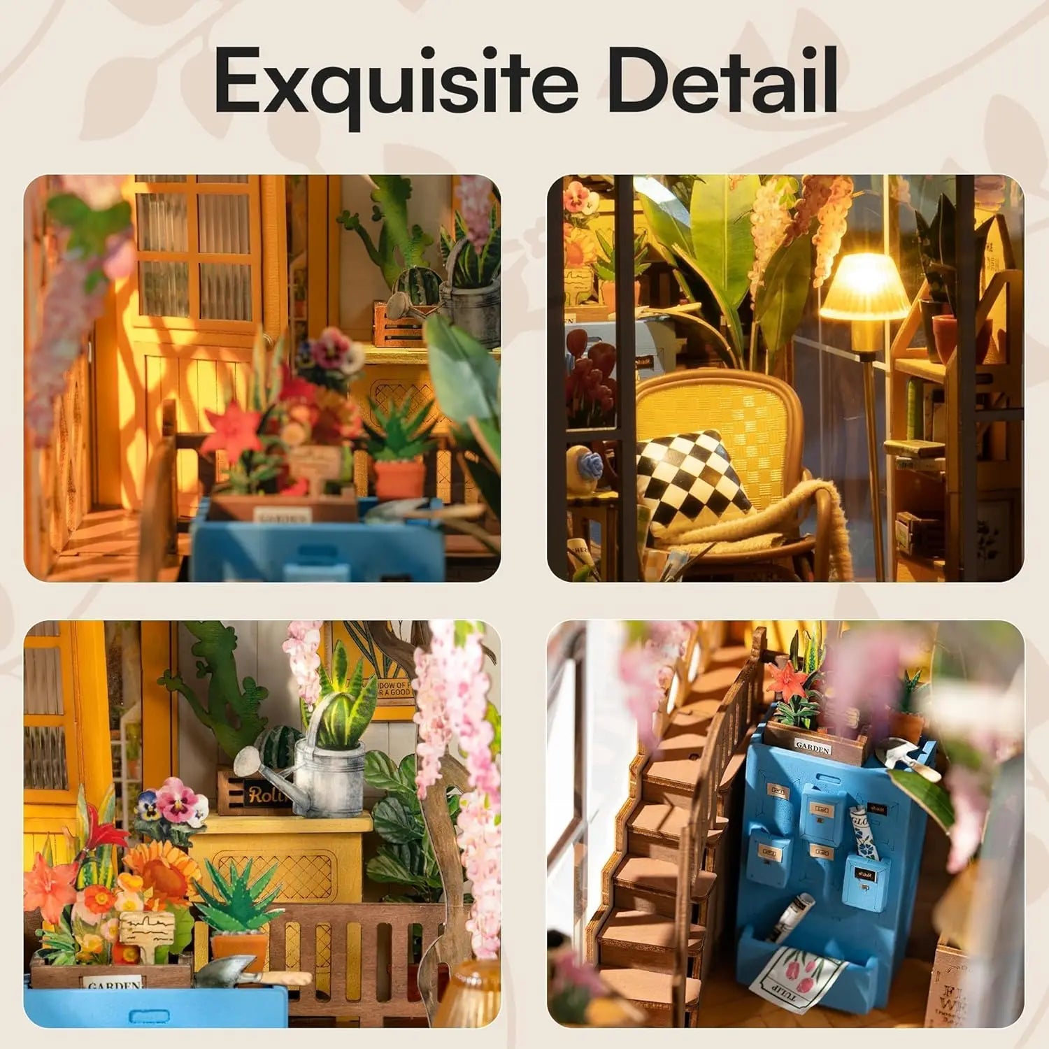 Miniverse Studio™ DIY Book Nook Kit | Garden House